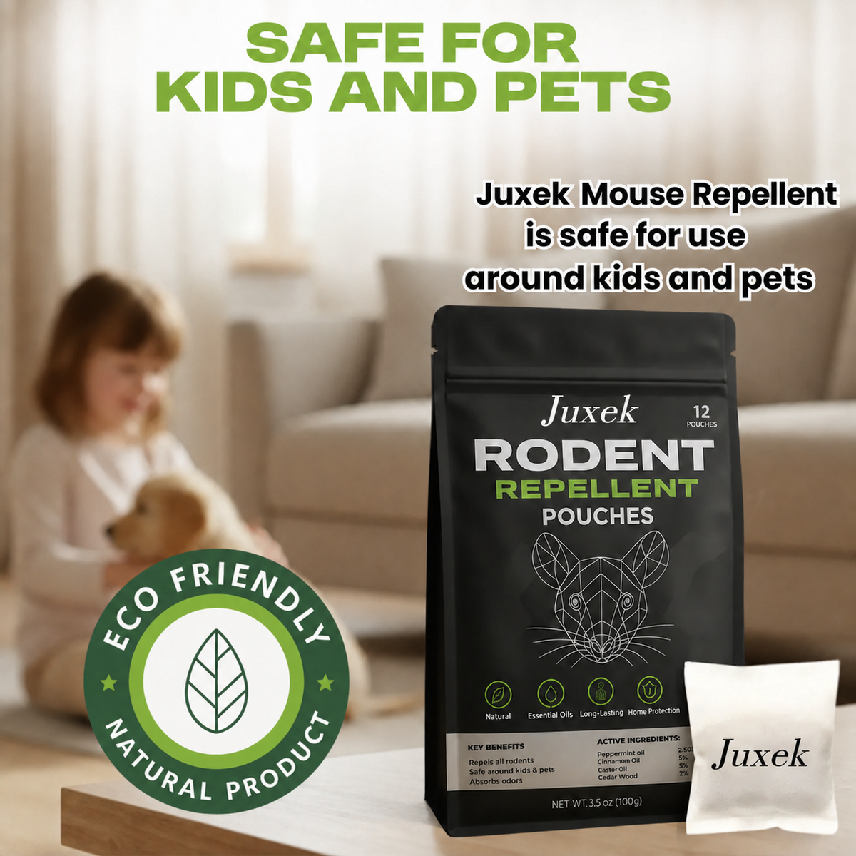 💧Natural Rodent Repellent Pouches