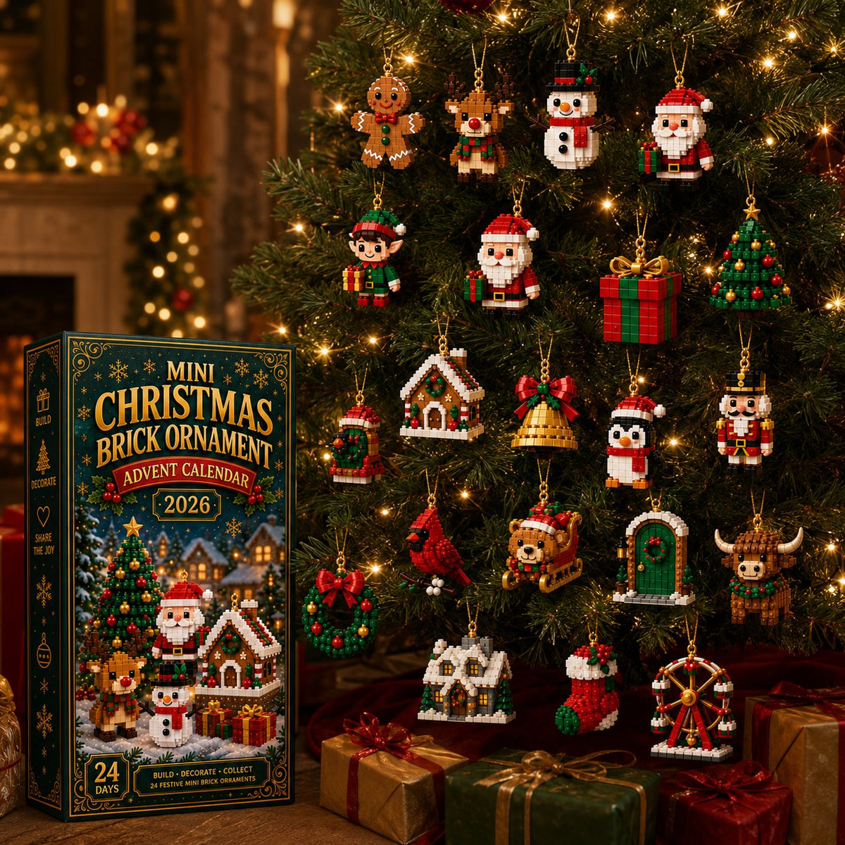 💧 Last day to save 49% – 🎄 24-Day Mini Christmas Ornament Advent Calendar