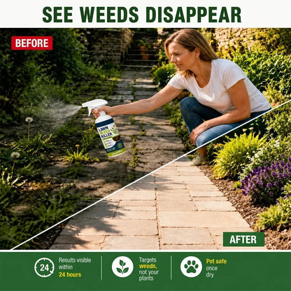 ⚡ 💧[Easy and stress-free weeding in the garden] Herbicide for domestic use